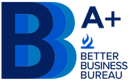 Better Business Bureau A plus accredited